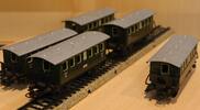 Märklin Personenwagen Märklin 4040 5 mal Personenwagen , H0, ohne OVP, gebraucht -