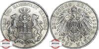 HAMBURG 5 Mark J 65 - Hamburger Stadtwappen -