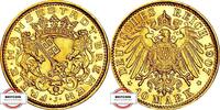 BREMEN J 204 - Stadtwappen der Hansestadt Bremen - TOP - SELTEN 10 Mark 1907 J fast STG
