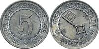 BREMEN 5 Verrechnungs-Pfennig 1924 J N 41 Bremer Verrechnungs-Pfennig VZ... 50,00 EUR  Excl. 10,00 EUR Verzending