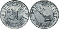 BREMEN 20 Verrechnungspfennig 1924 J N43 Bremer Verrechnungspfennig VZ+ 55,00 EUR  Excl. 10,00 EUR Verzending