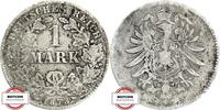 DEUTSCHLAND 1 Mark J 9 - Kursmünze aus dem Kaiserreich -