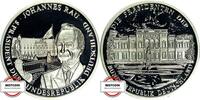 BRD Medaille - Johannes Rau - versilbert - gekapselt -