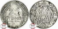 KAISERREICH 25 Pfennig J 18 - Kursmünze aus dem Kaiserreich -