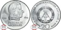DDR 20 Mark J 1537 - Friedrich Schiller -