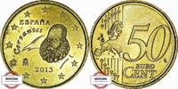 SPANIEN 50 CENT Kursmünze -