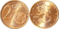 FINNLAND Kursmünze 2 Cent 2004 Bankfrisch