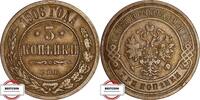 RUSSLAND KM 11.2 - Kursmünze 3 Kopeken 1906 f.VZ