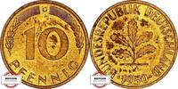 BRD 10 Pfennig J 383 - Kursmünze -