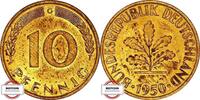 BRD 10 Pfennig J 383 - Kursmünze -
