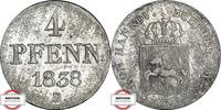 HANNOVER 4 Pfennige AKS 121 - geprägt unter König Wilhelm IV. -