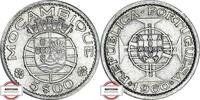 MOSAMBIK 5 Escudos KM 84a - Kolonialwappen -