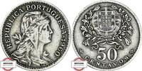 PORTUGAL 50 Centavos KM 577 - Kopf der Freiheit -