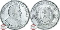 SLOWAKEI 50 Korun KM 10 - 5 Jahre Slowakische Republik - Jozef Tiso -
