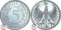 BRD 5 DM J 387 - Silberfünfer -