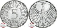 BRD 5 DM J 387 - Silberfünfer -