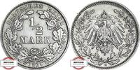 KAISERREICH 1/2 Mark J 16 - Kursmünze -