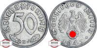 DRITTE REICH 50 Reichspfennig J 372 - geprägt im Dritten Reich -