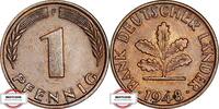 BRD 1 Pfennig J 376 - Kursmünze BDL - TOP -