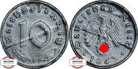 DRITTE REICH 10 Reichspfennig J 371 - Kursmünze -