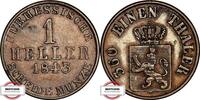 HESSEN-KASSEL 1 Heller AKS 55 - Kurfürst Wilhelm II. -
