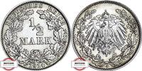 KAISERREICH 1/2 Mark J 16 - Kursmünze -