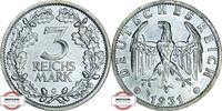 WEIMAR 3 Reichsmark J 349 - Kursmünze -