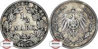 KAISERREICH 1/2 Mark J 16 - Kursmünze -