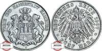 HAMBURG 5 Mark J 65 - Hamburger Stadtwappen -