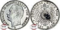 BADEN 3 Mark J 39 - Großherzog Friedrich II. -