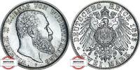 WÜRTTEMBERG 2 Mark J 174 - König Wilhelm II. - TOP -