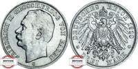 BADEN 3 Mark J 39 - Großherzog Friedrich II. -