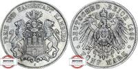 HAMBURG 5 Mark J 65 - Hamburger Stadtwappen -