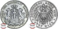 HAMBURG 5 Mark J 65 - Hamburger Stadtwappen -