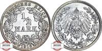 KAISERREICH 1/2 Mark J 16 - Kursmünze -