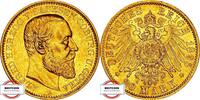 SACHSEN-COBURG-GOTHA 20 Mark 1895 A J 272 - Herzog Alfred - SELTEN - TOP AU