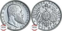 WÜRTTEMBERG 2 Mark J 174 - König Wilhelm II. -
