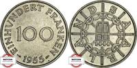 SAARLAND 100 Franken J N804 - Kursmünze -