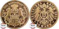 HAMBURG 10 Mark J 211 - Hamburger Stadtwappen -
