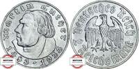 DRITTE REICH 2 Reichsmark J 352 - Martin Luther - TOP -
