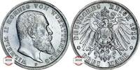 WÜRTTEMBERG 3 Mark J 175 - König Wilhelm II. -
