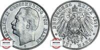 BADEN 3 Mark J 39 - Friedrich II. -