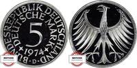 BRD 5 DM J 387 - Silberfünfer -