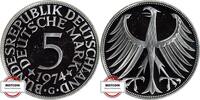 BRD 5 DM J 387 - Silberfünfer -
