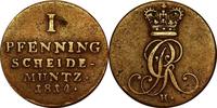 HANNOVER 1 Pfennig KM 23 - Scheidemünze -