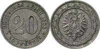 DEUTSCHLAND 20 Pfennig 1888 D J 6 Kursmünze SS 24,00 EUR21,60 EUR  Excl. 10,00 EUR Verzending