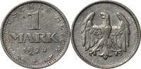 WEIMARER REPUBLIK 1 Mark 1924 E J 311 Kursmünze SS 24,00 EUR21,60 EUR  Excl. 10,00 EUR Verzending