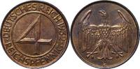 WEIMARER REPUBLIK 4 Pfennig 1932 G J 315 Kursmünze VZ+ 33,00 EUR29,70 EUR  Excl. 10,00 EUR Verzending