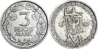 WEIMARER REPUBLIK 3 Reichsmark J 321 - Rheinlande -