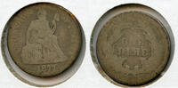 USA Dime Seated Liberty Silver - Philadelphia Mint - JM148 -